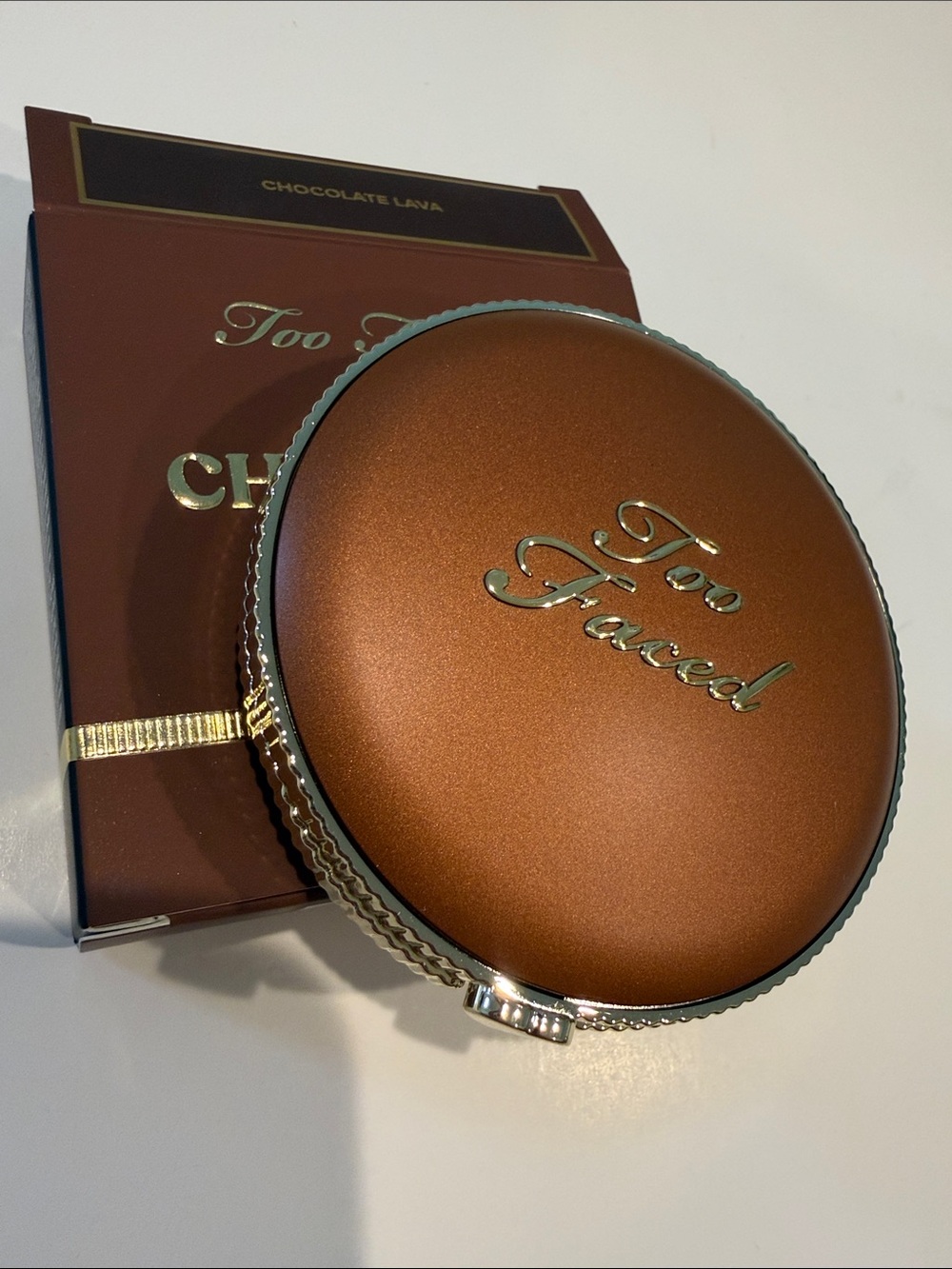 NIB Too Faced Chocolate Lava Soleil Matte Bronzer Deep - Picture 6 of 10